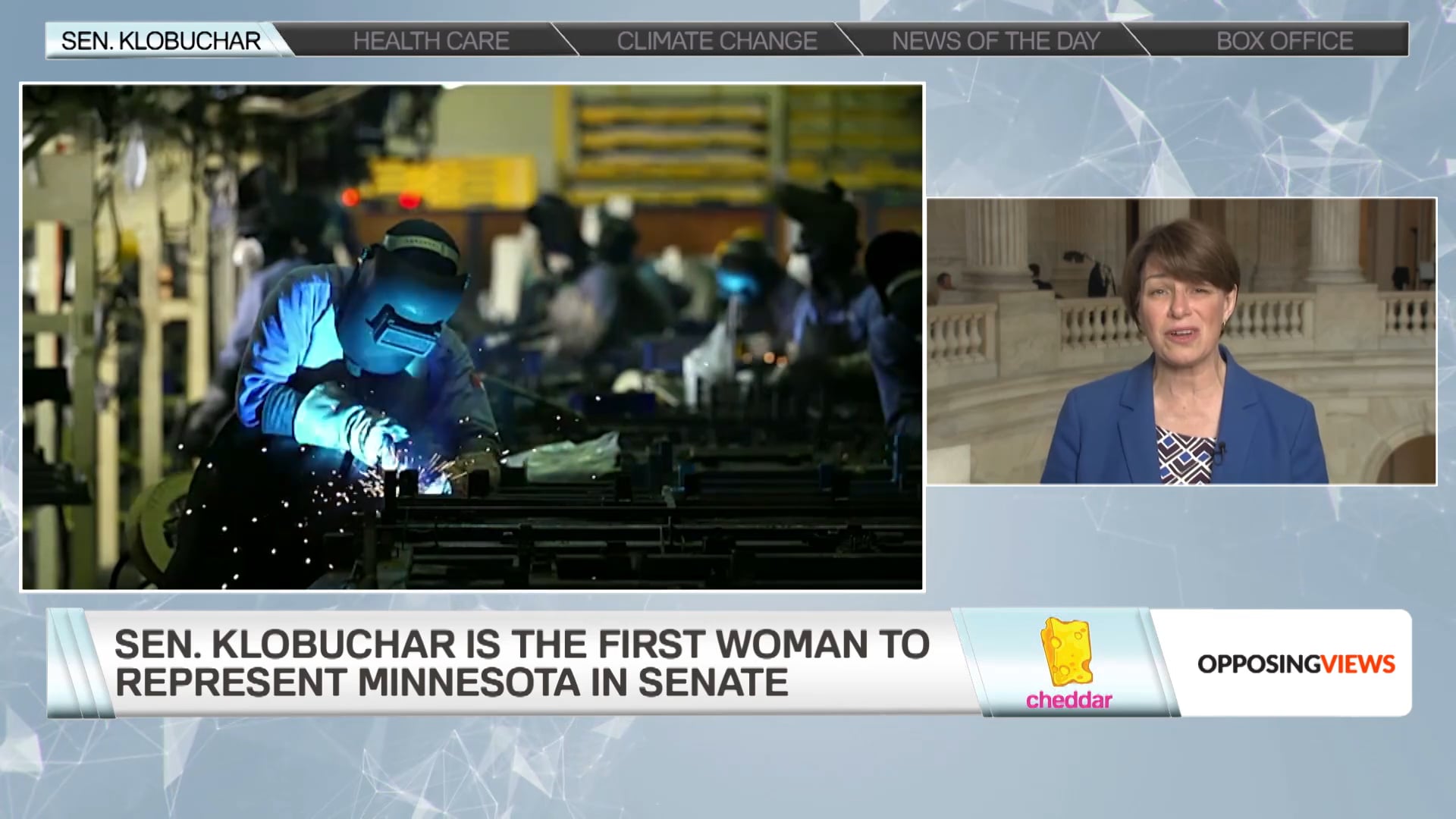 Senator Amy Klobuchar Says to Leave No Area Behind