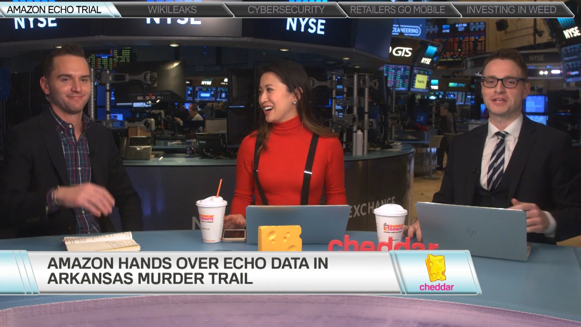 Cheddar Chats About Amazon Echo Murder Case