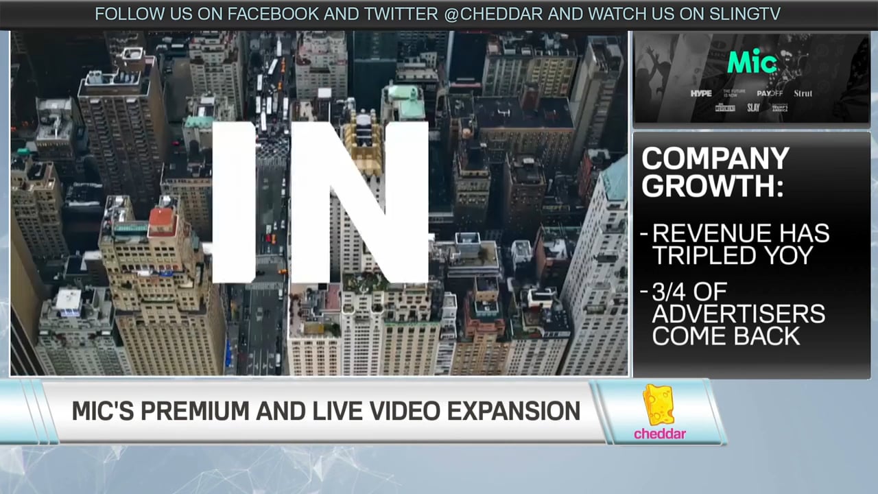 Mic CEO Chris Altchek Discusses the Company's New Round of Funding