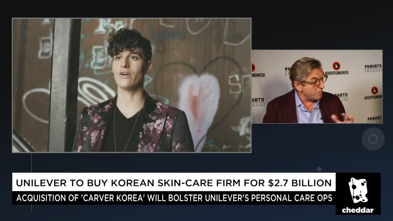 Unilever CMO Keith Weed is Excited About "Carver Korea" Acquisition