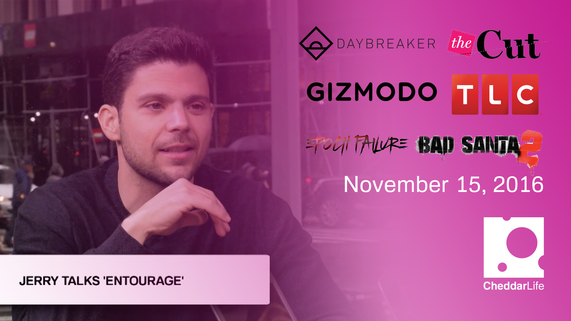 Cheddar Life November 15, 2016