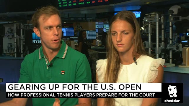 Stars Karolina Pliskova and Sam Querr...