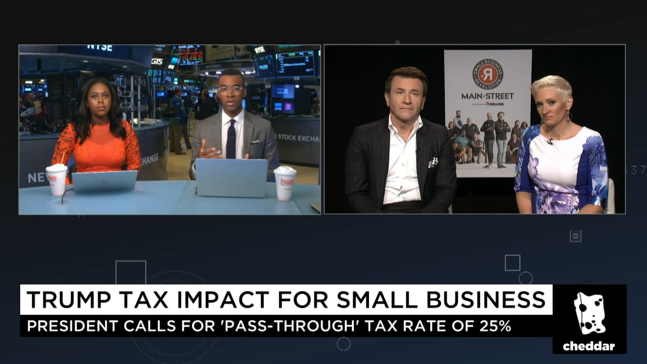 Robert Herjavec of "Shark Tank" Says He Likes Trump's Tax Plan