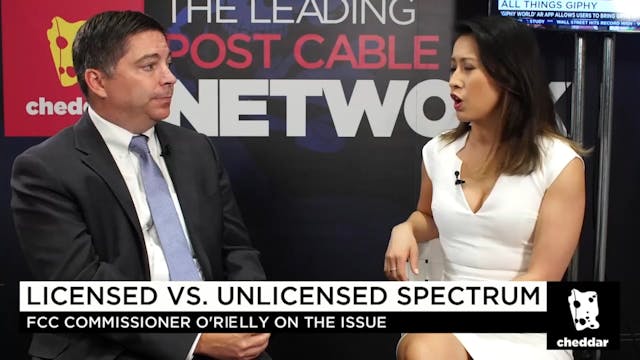Cheddar Asks FCC Commissioner Michael...