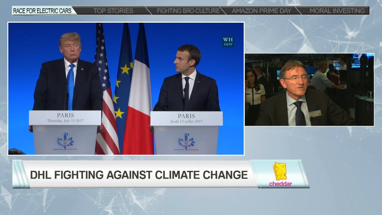 DHL CEO on Climate Change: If We Wait for the Government, We Wait Forever