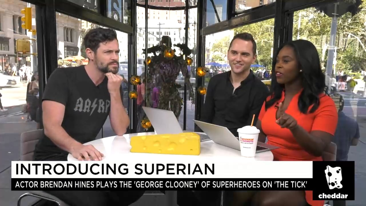 "The Tick" Actor Takes Us Inside "the George Clooney of Superheroes"