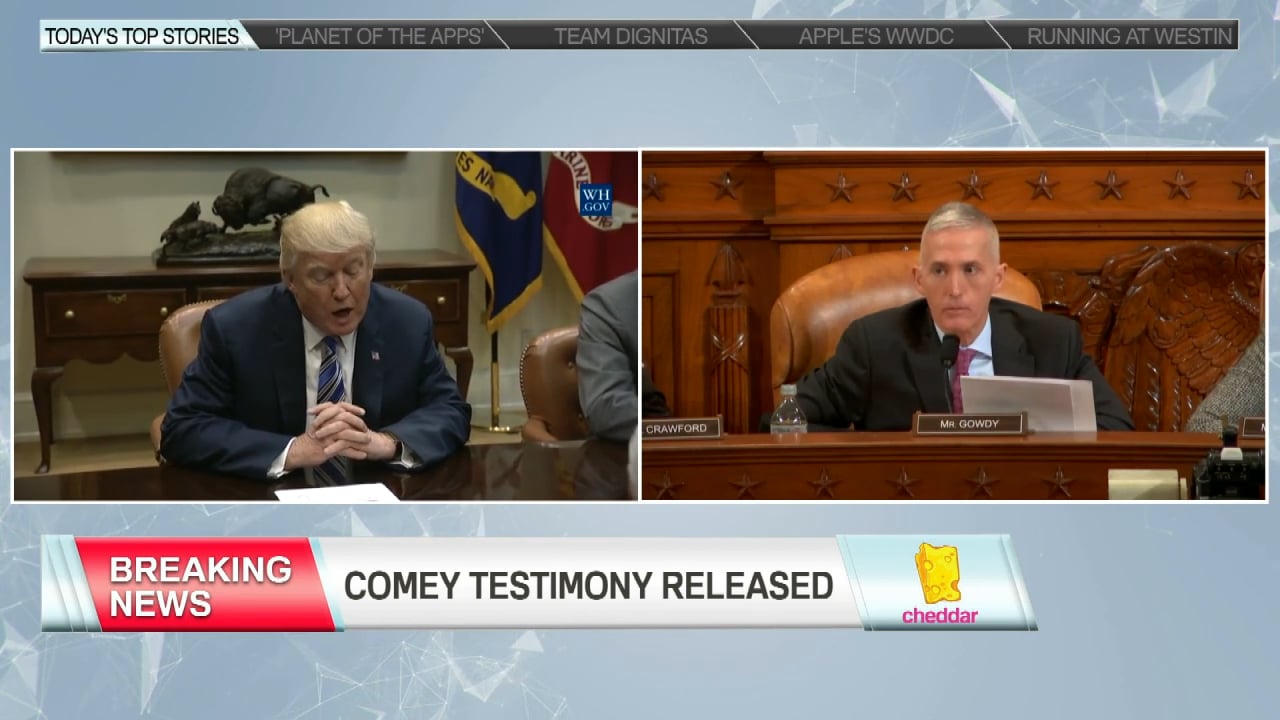 Senate Intel Committee Releases Comey's Opening Remarks