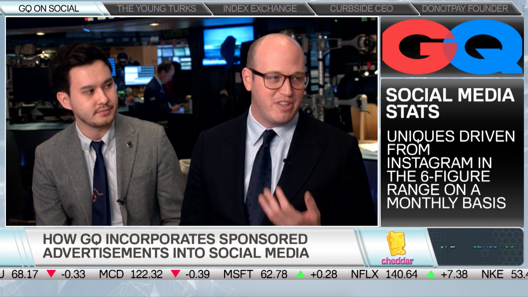 GQ on Social Media Sponsorships