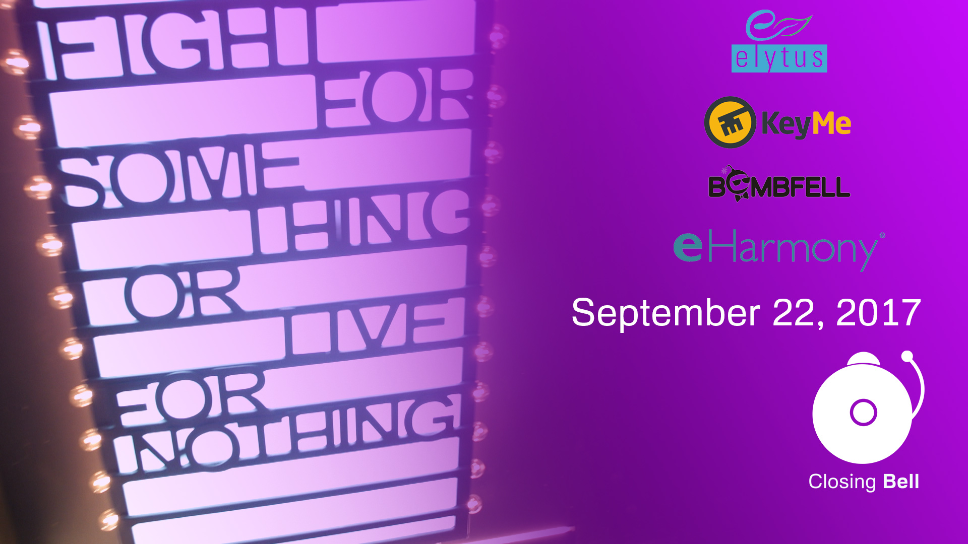 Closing Bell September 22, 2017