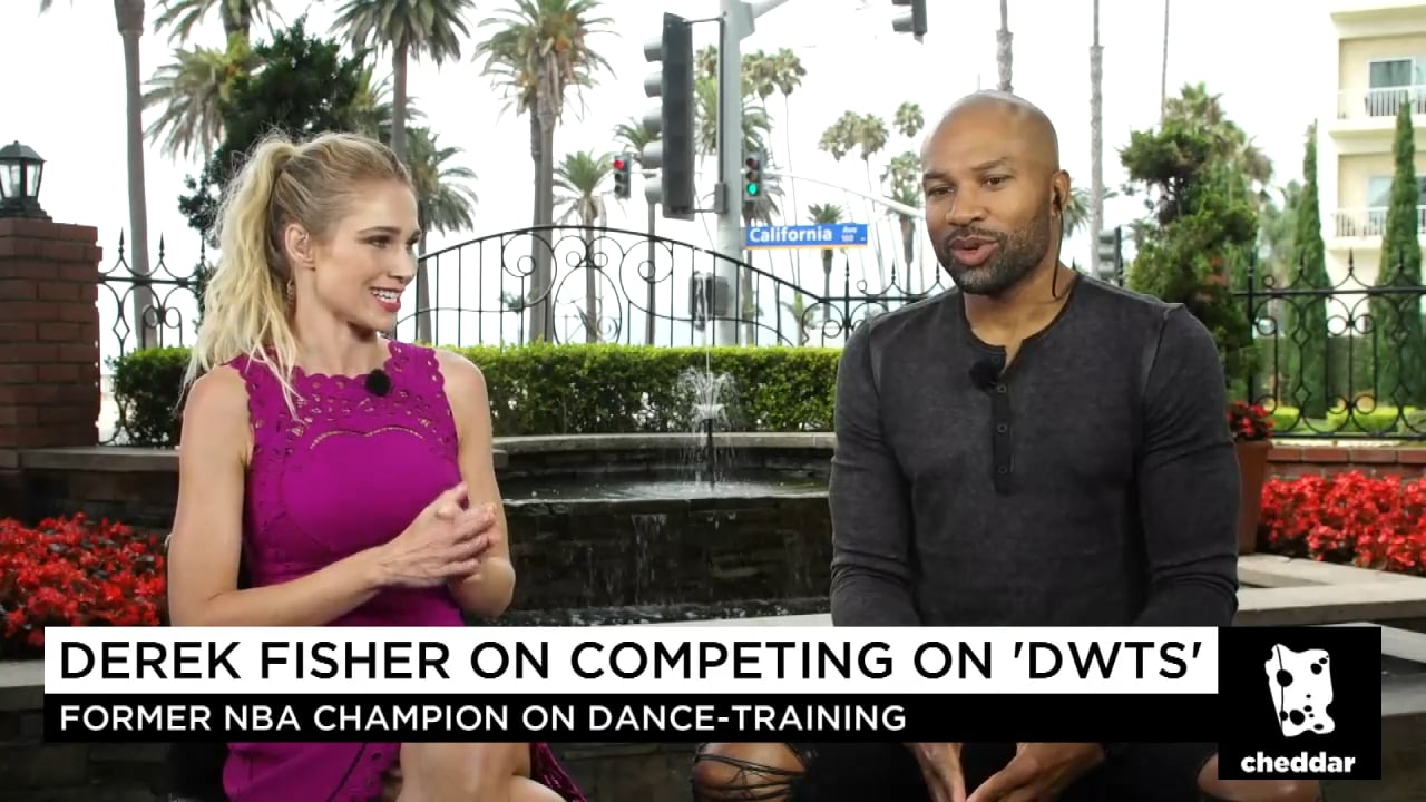 Ex-NBA Star Derek Fisher on "DWTS"- It's Like Learning to Walk Again