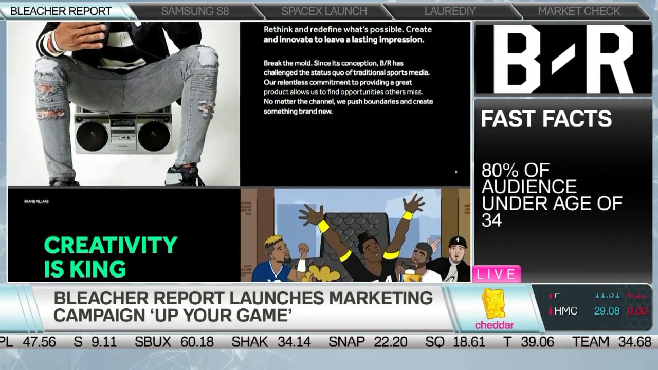 Bleacher Report Launches New Marketing Campaign