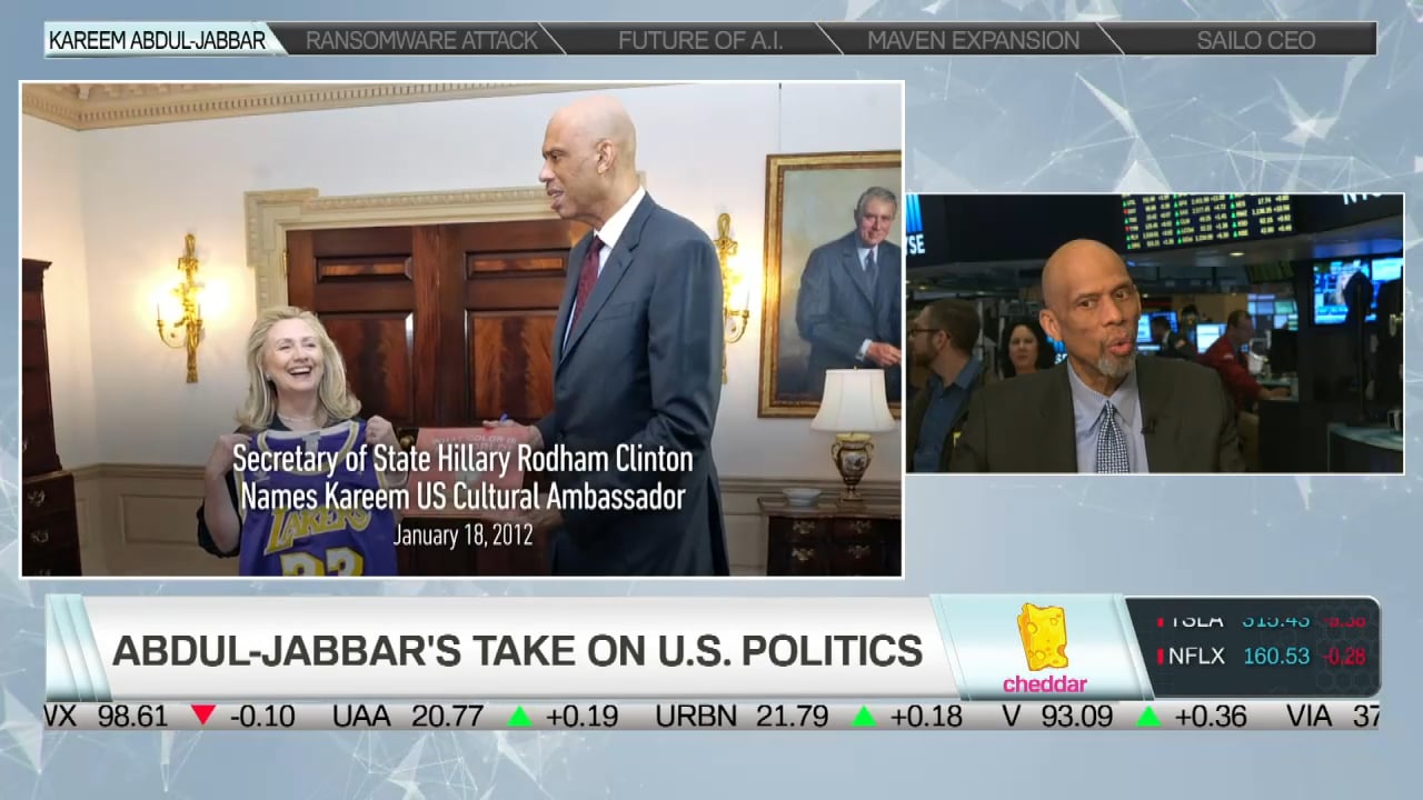 Kareem Abdul-Jabbar on President Donald Trump