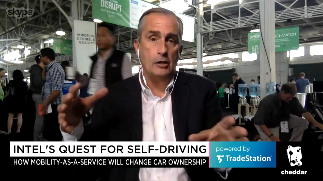 CEO Brian Krzanich on Intel's Competitive Edge in Self-Driving Cars