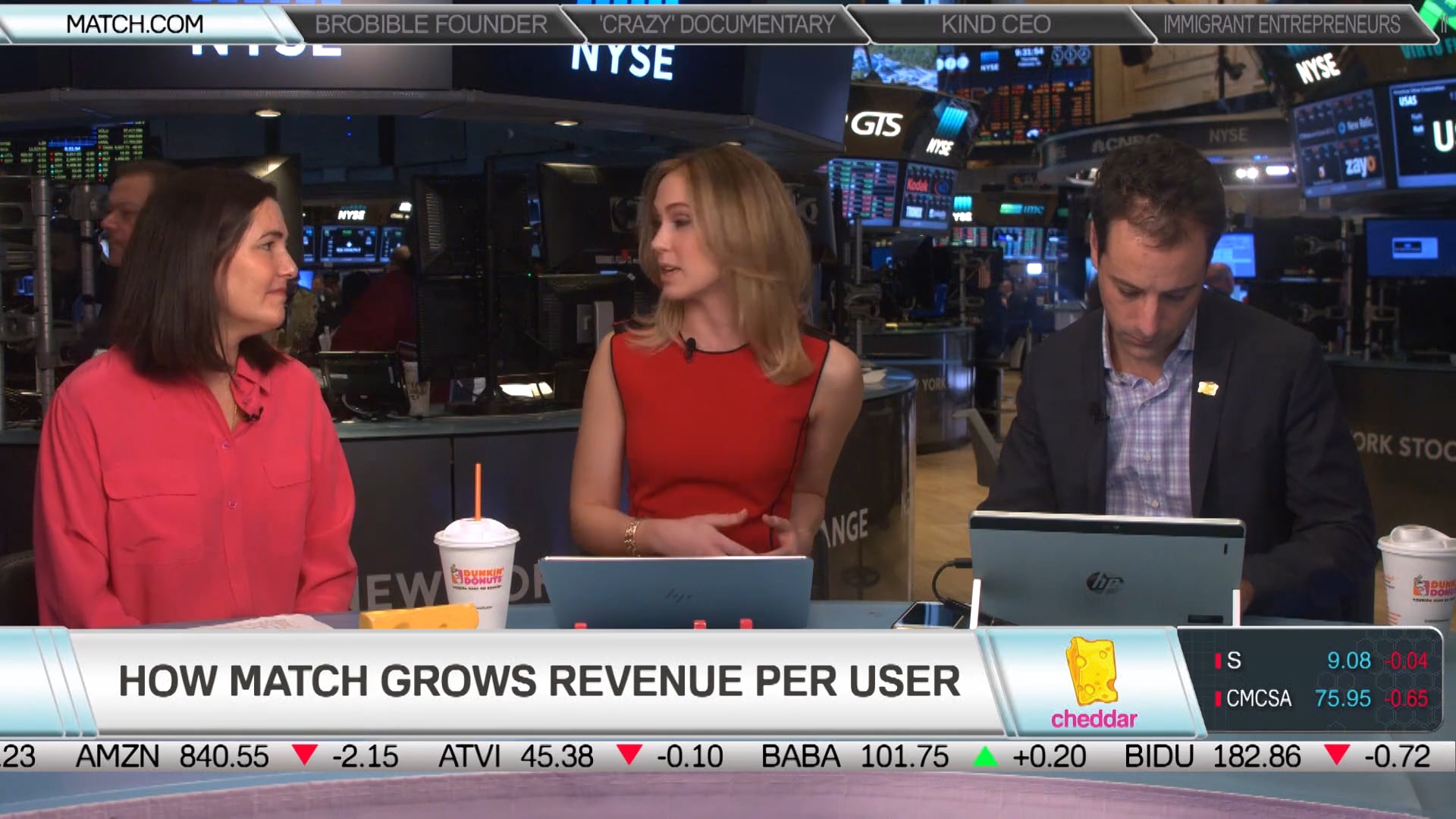 Mandy Ginsberg - CEO of Match Group discusses "Cuffing Season"