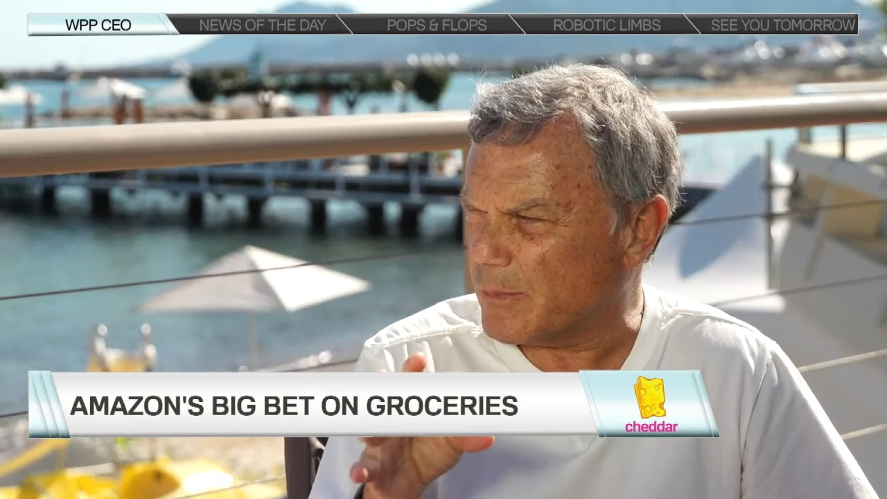 WPP's Sir Martin Sorrell's Unique Take on the Amazon-Whole Foods Deal