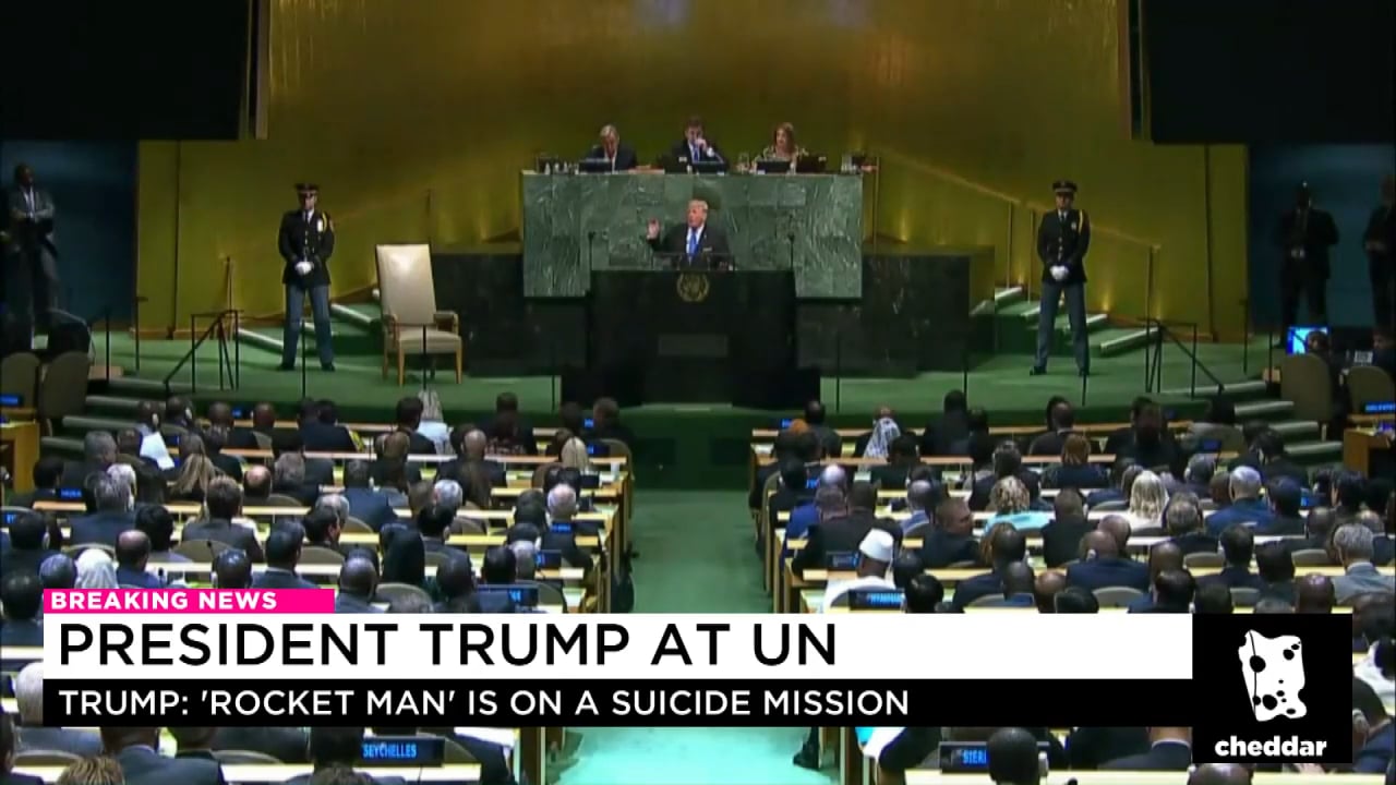 President Trump Goes After Iran at UN