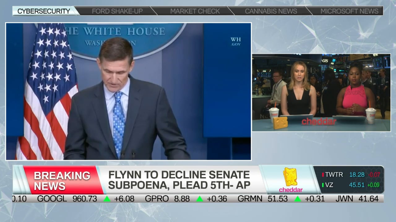 BREAKING- Flynn Reportedly to Decline Senate Subpoena and Plead 5th
