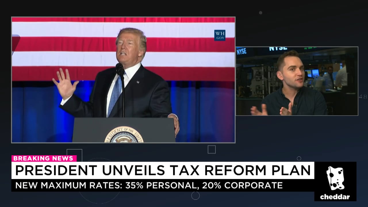 Trump's Tax Speech Has Big Promises, Few Specifics