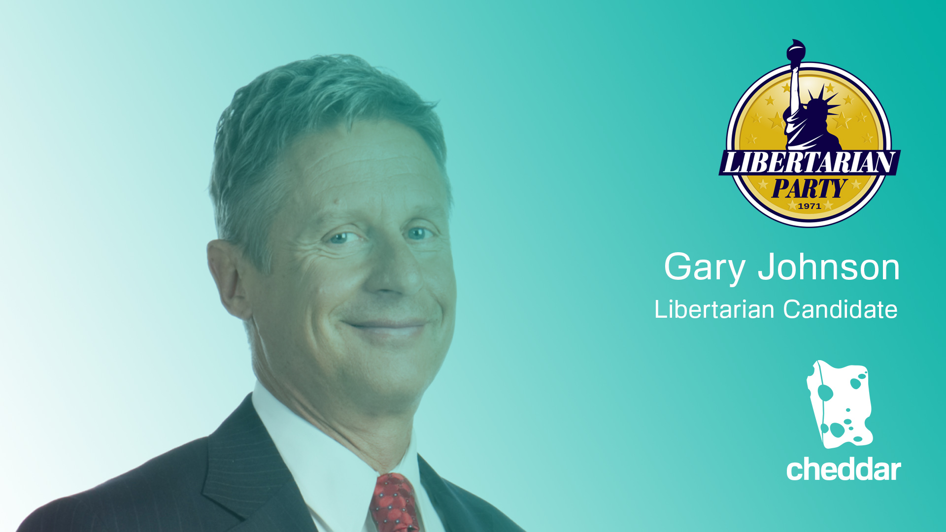 Gary Johnson's four key positions ahead of the election