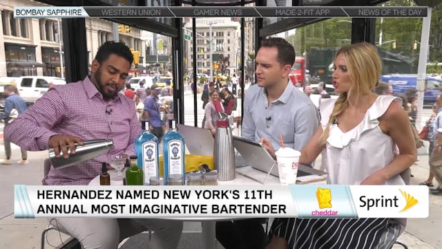 New York's Most Imaginative Bartender...