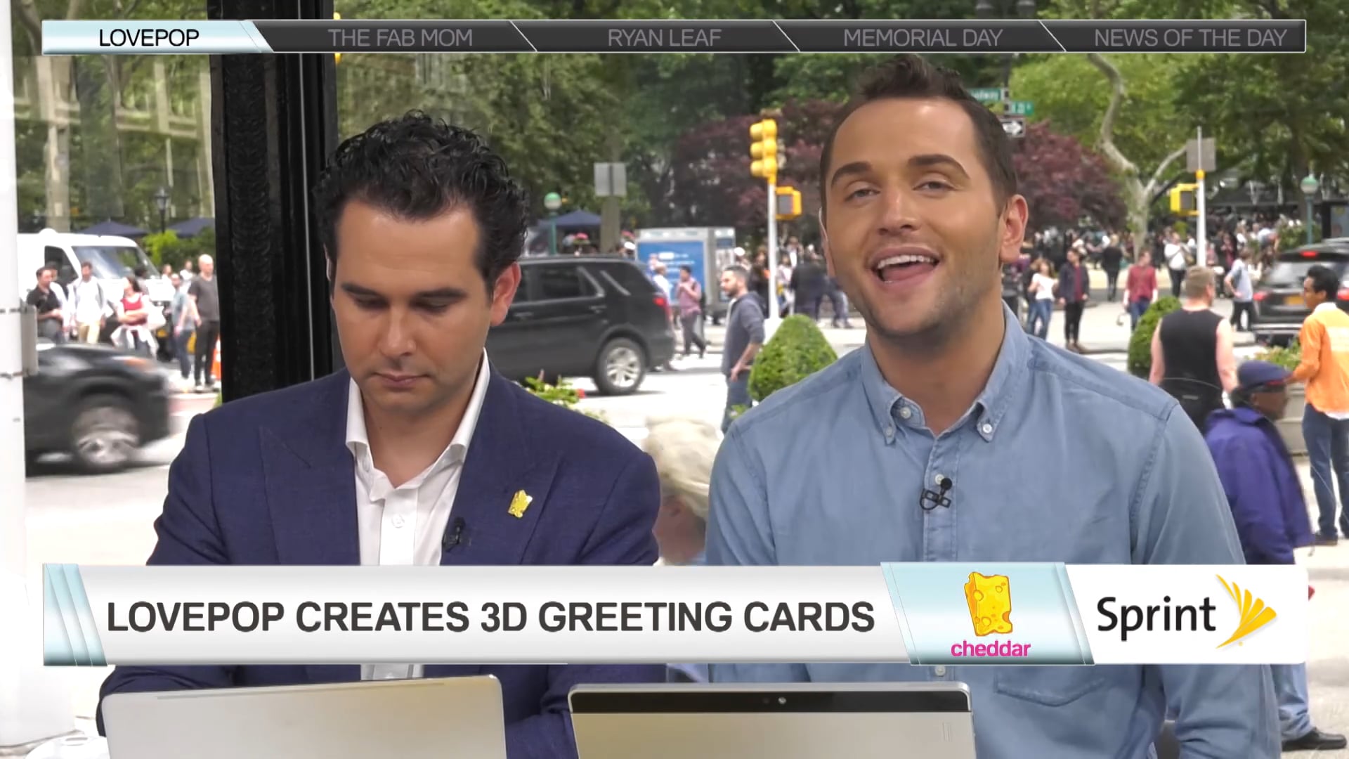 Wombi Rose and John Wise, Lovepop founders