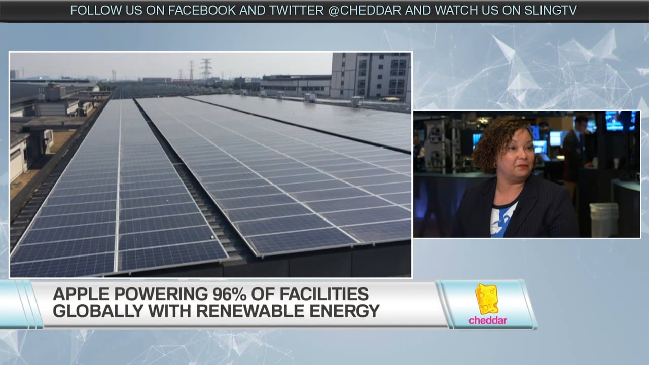 Apple Now Powers 96% of Facilities With Renewable Energy