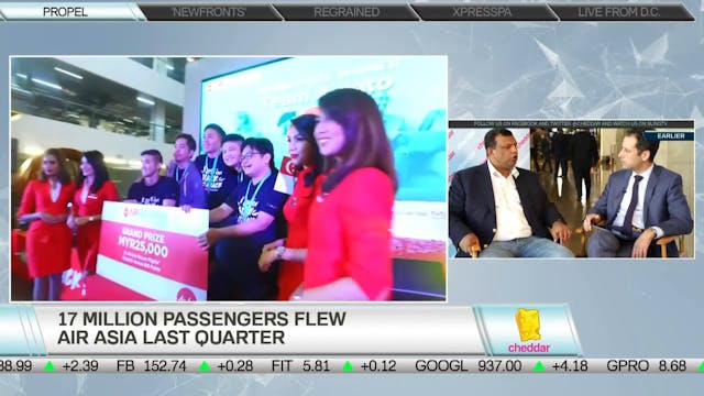 Air Asia CEO Tony Fernandes on Air In...