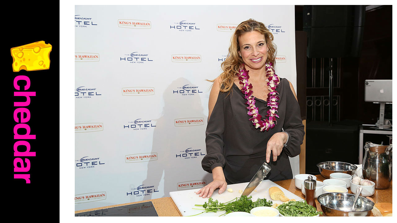 Iron Chef Judge Brings Gourmet Pizza to a Train Station