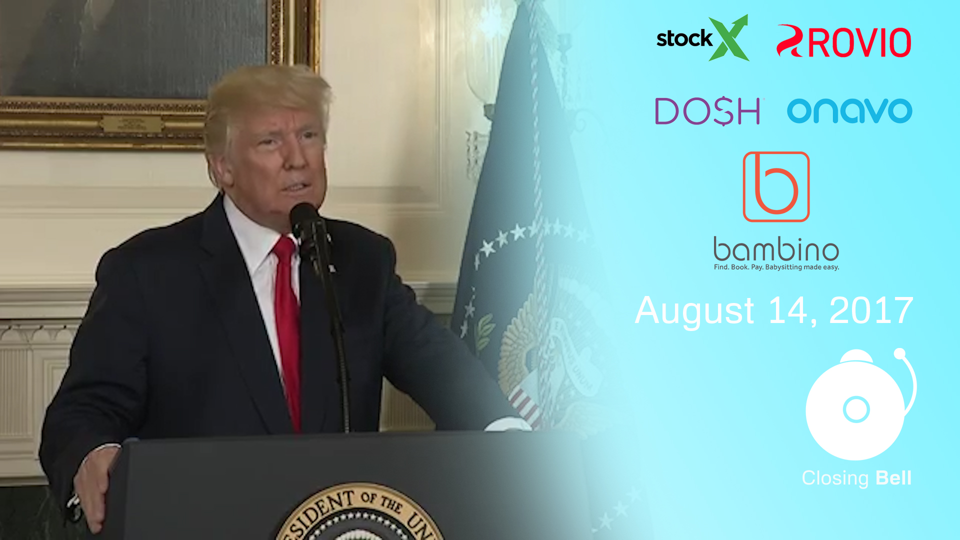 Closing Bell August 14, 2017