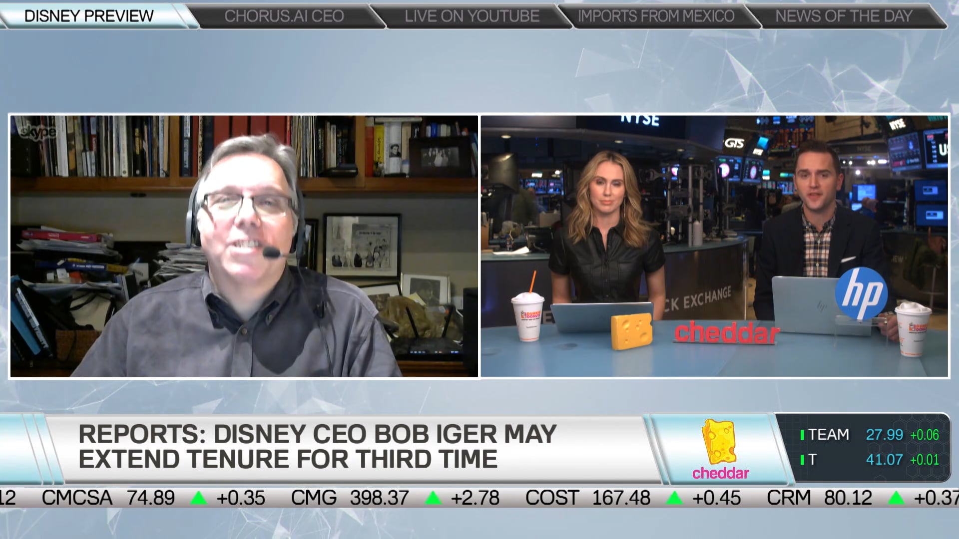 Deadline Hollywood's Pete Hammond on Disney's Headache With ESPN