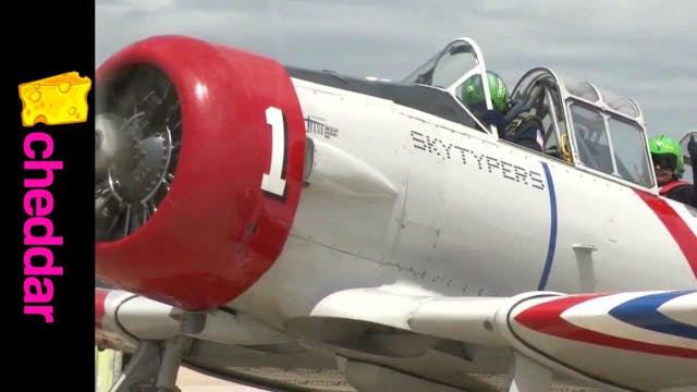 GEICO Skytypers on Cheddar Live