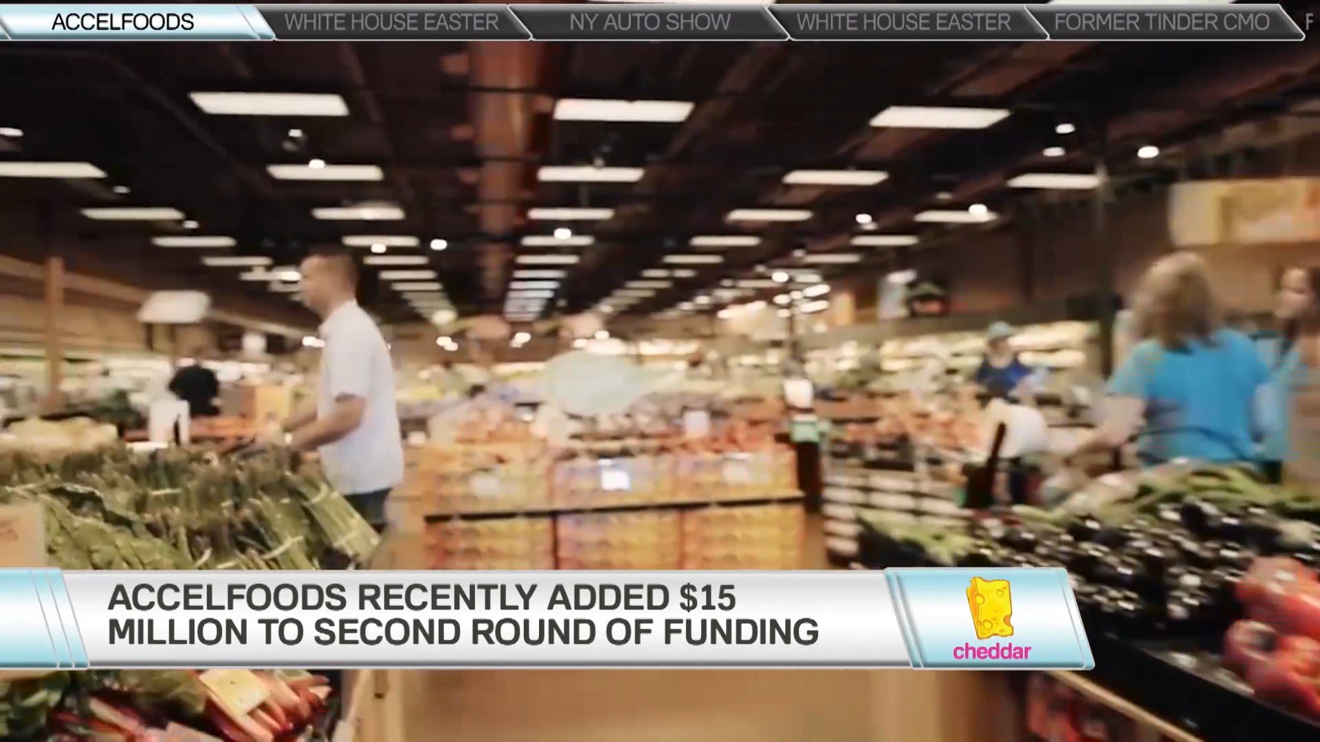 AccelFoods joins Cheddar to speak about their unique platform as an investment firm who focuses on packaged foods and beverages.