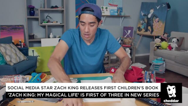 Zach King Shows Off His Magical Book