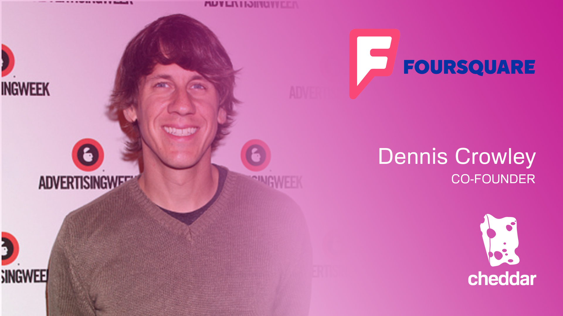 Dennis Crowley announces Foursquare partnership with Snapchat