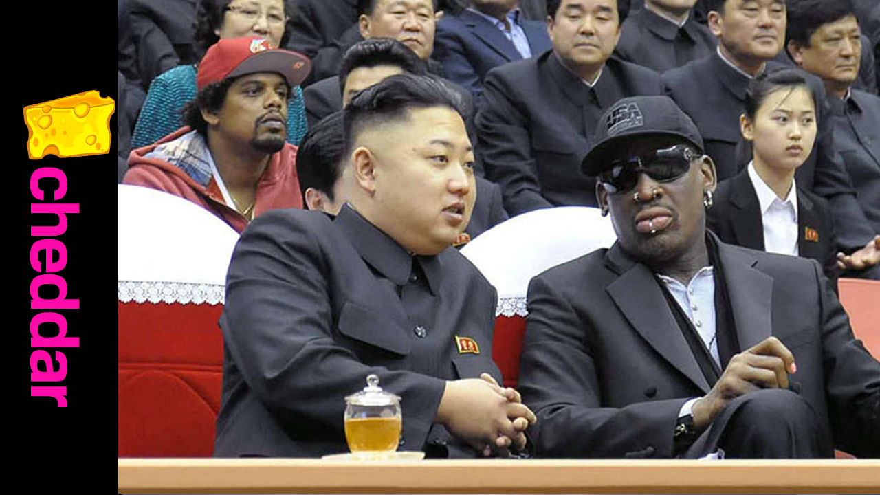 Dennis Rodman in North Korea to Promote Cryptocurrency Weed | Cheddar