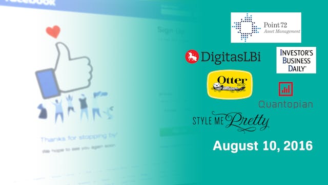 August 10, 2016 Full Show