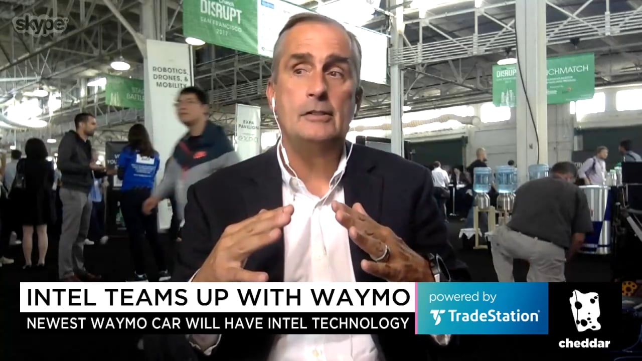 Intel CEO Brian Krzanich Is Building a Deeper Relationship with Waymo
