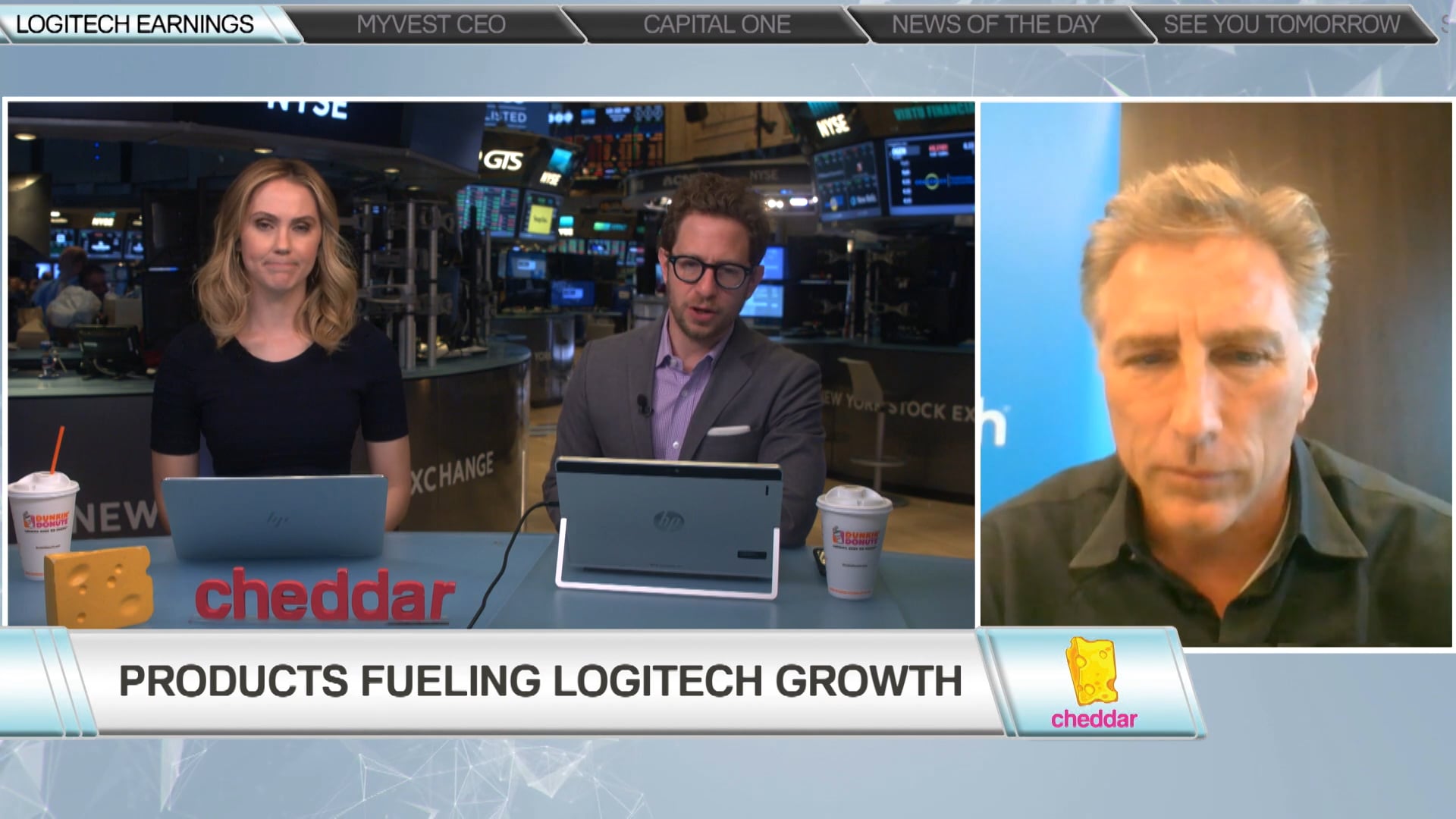 Bracken Darrell speaks about Logitech’s Q4 and fiscal year-end results.