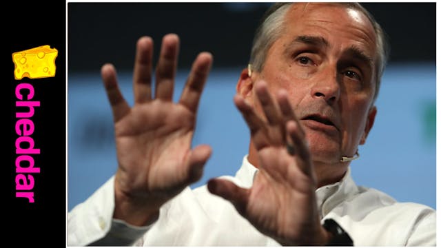 Intel CEO Brian Krzanich Joins Cheddar!