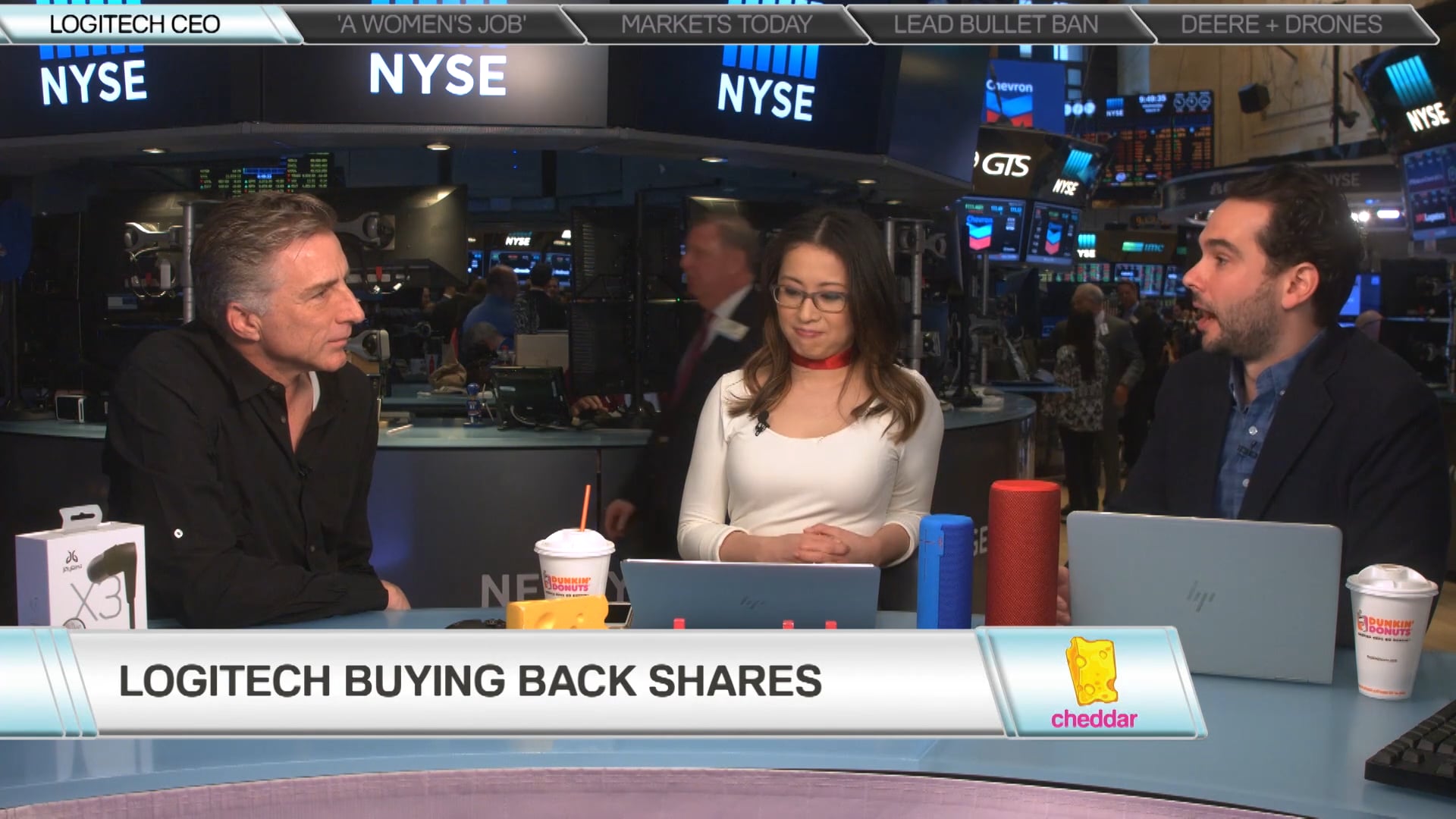 Logitech's CEO Bracken Darrell