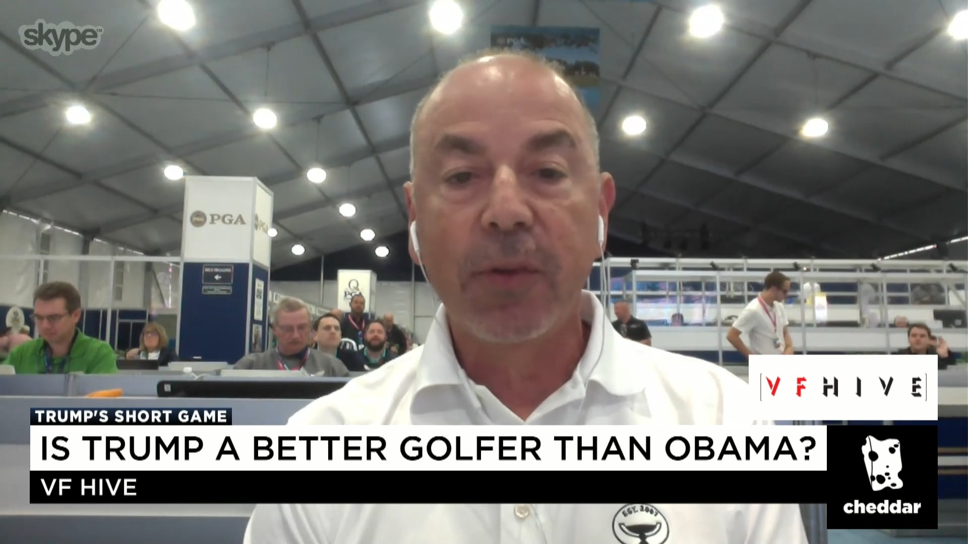 Here's What It's Like to Play a Round of Golf With President Trump