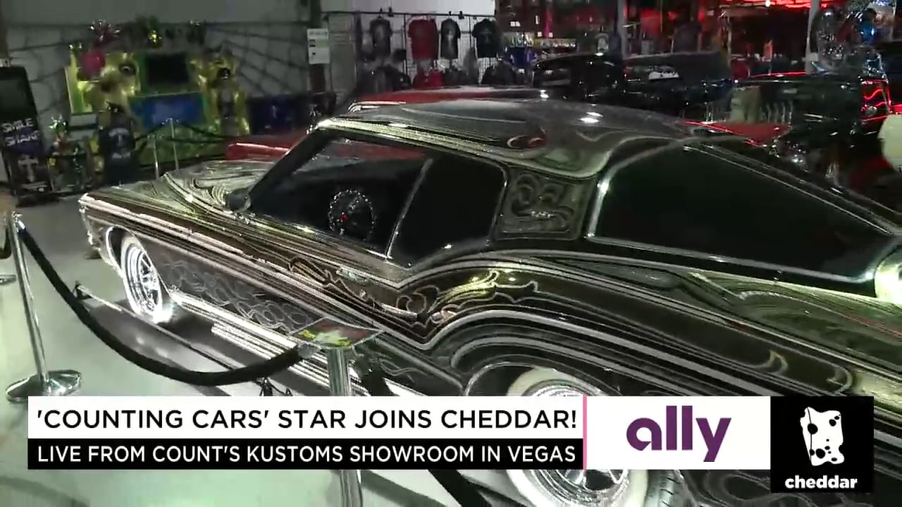 Inside the Car Showroom at Count's Kustoms