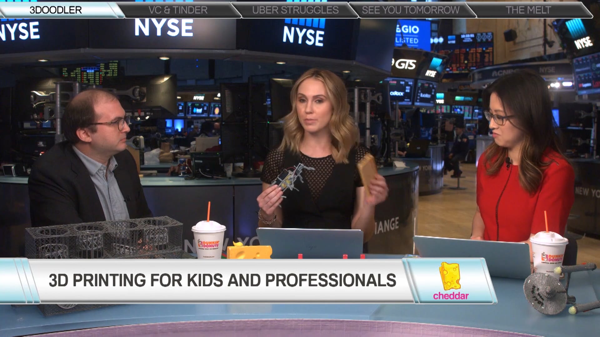 3Doodler Founder Max Bogue Demonstrates the World's First 3D Printing Pen