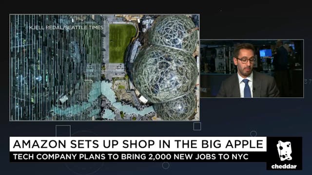 Amazon's Real Estate Footprint in NYC