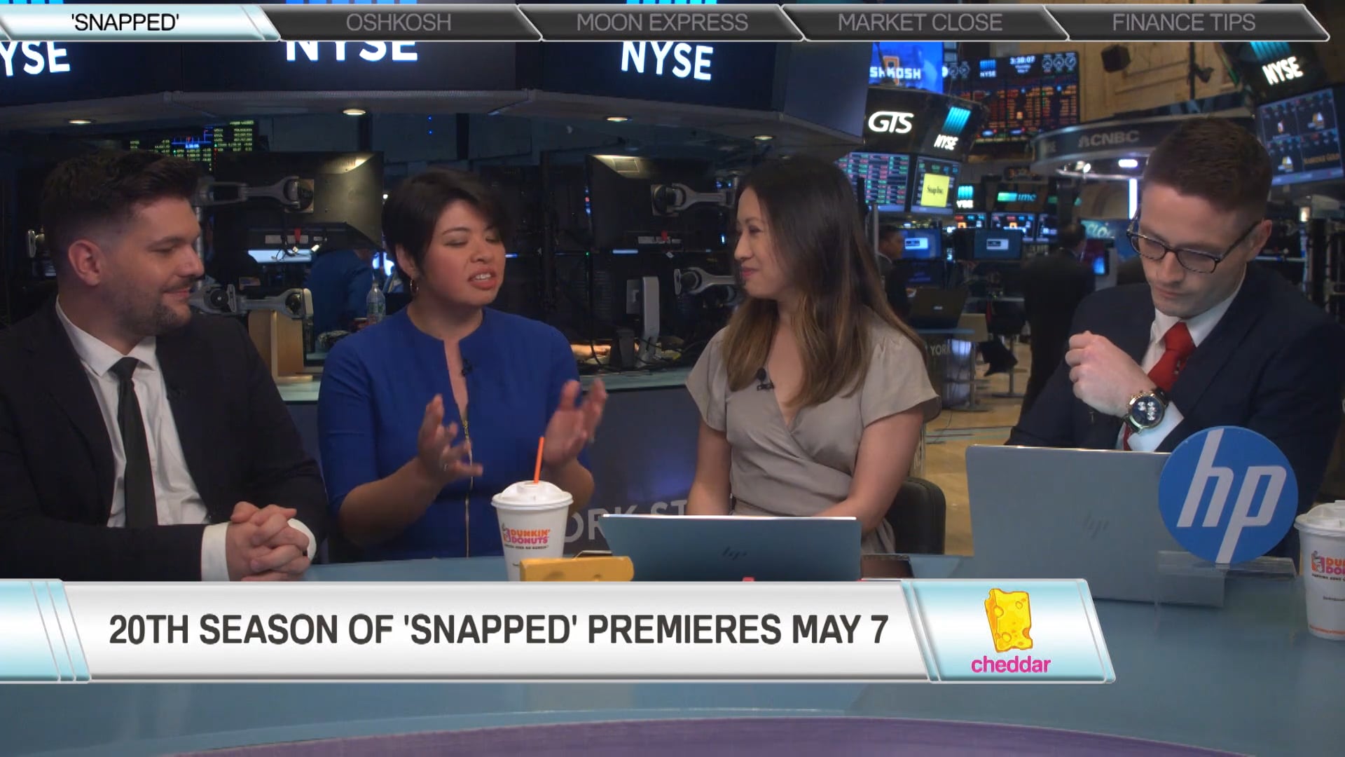 Sharon Martin , co-executive producer, "Snapped" and John Thrasher, host "Martinis & Murder"