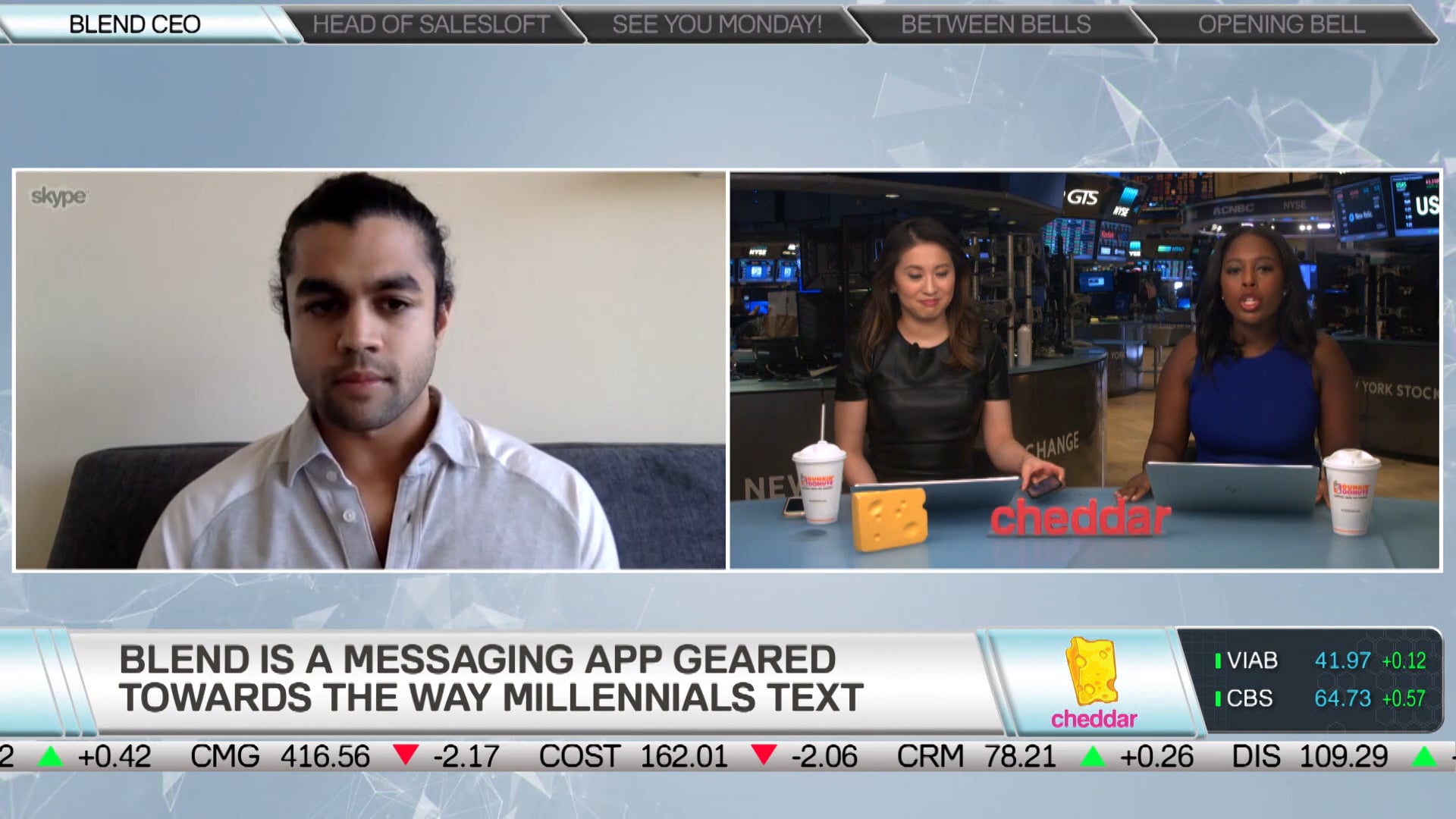 Akash Nigam's Blend Messaging App