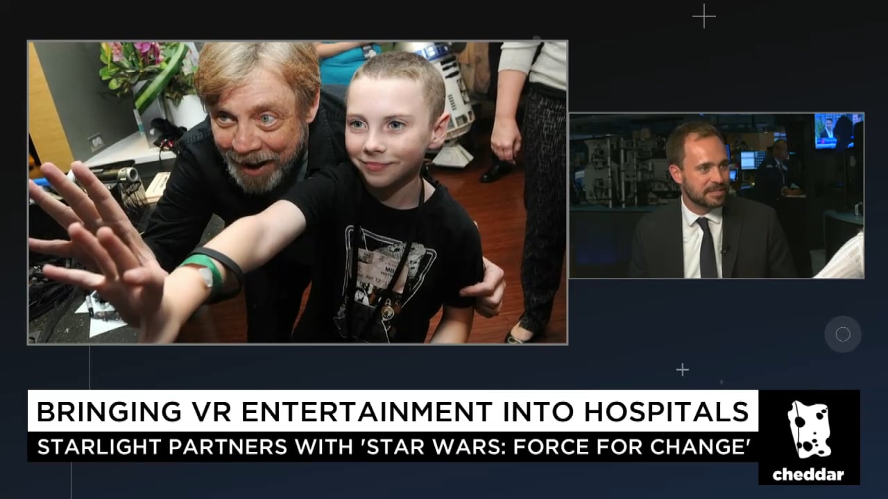 Using V.R. to Help Teleport Sick Kids Out of the Hospital