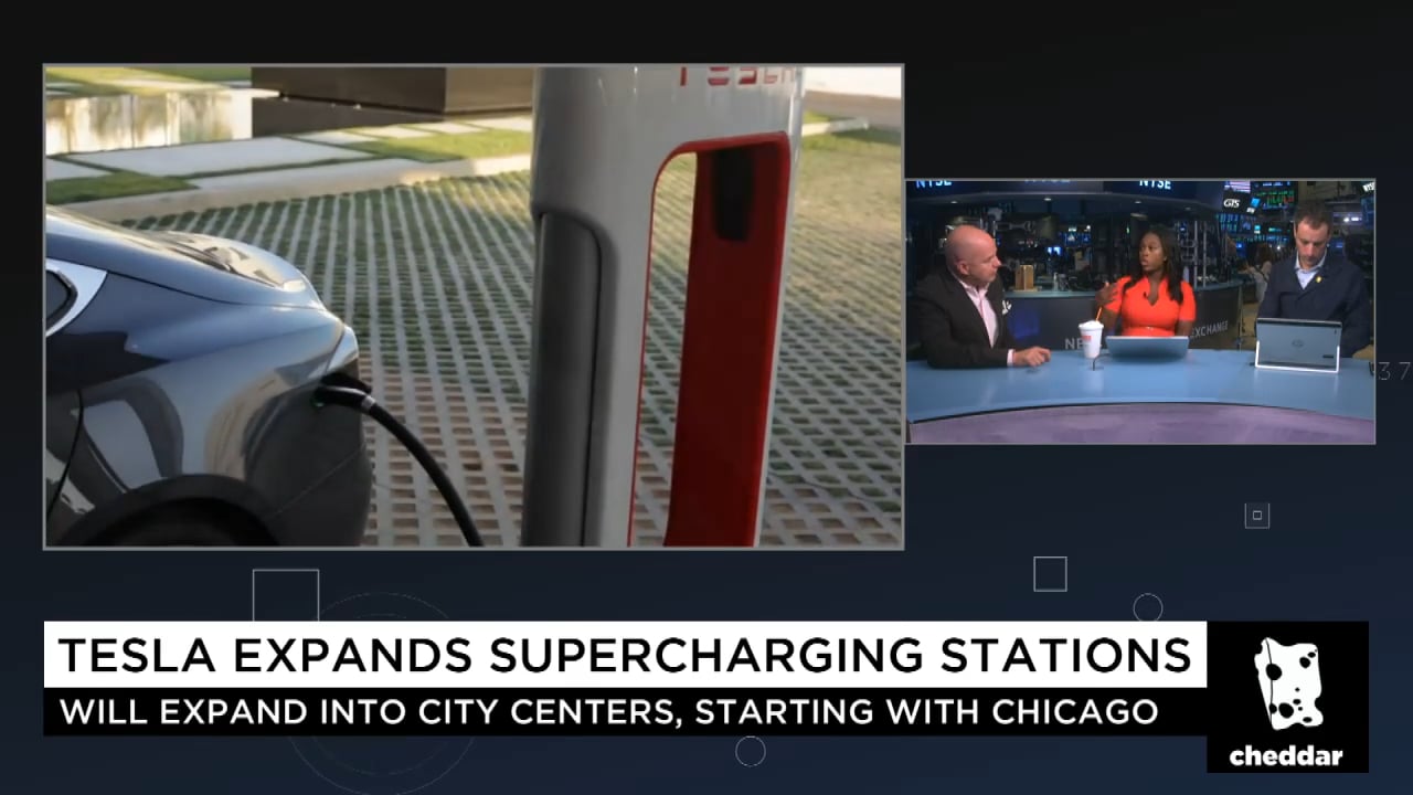 Telsa Is Expanding Its Supercharging Stations