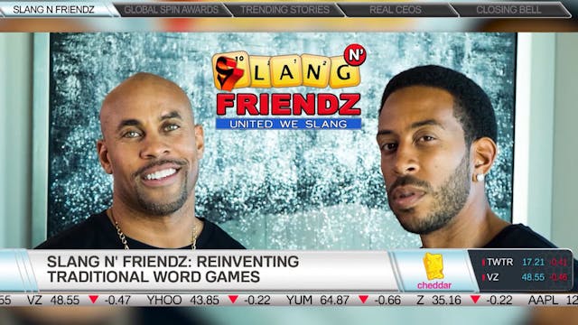 Slang N' Friendz founder Edwin Benton...