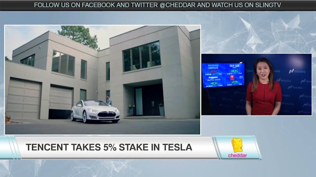 Tencent Buys 5% Stake in Tesla